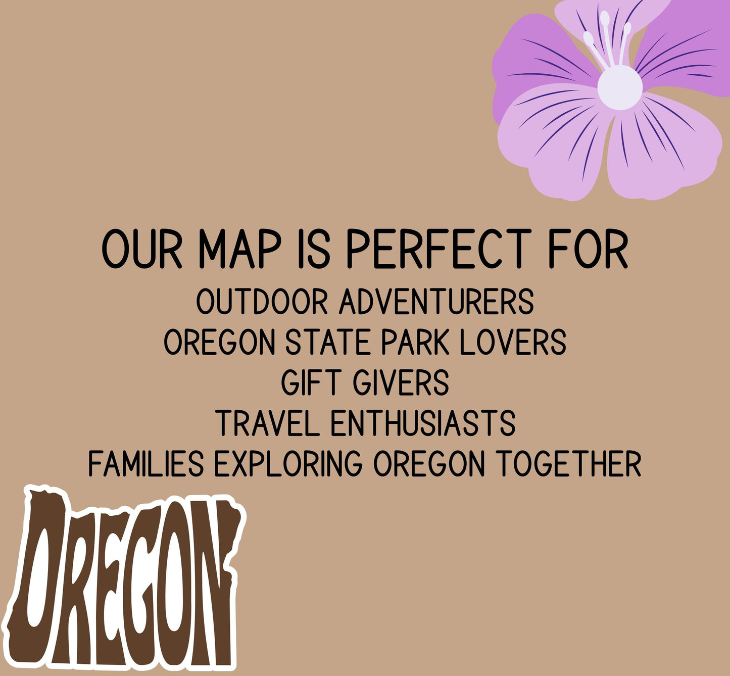 Personalized Oregon State Parks Map Tracker – Custom Name Wooden Travel Keepsake