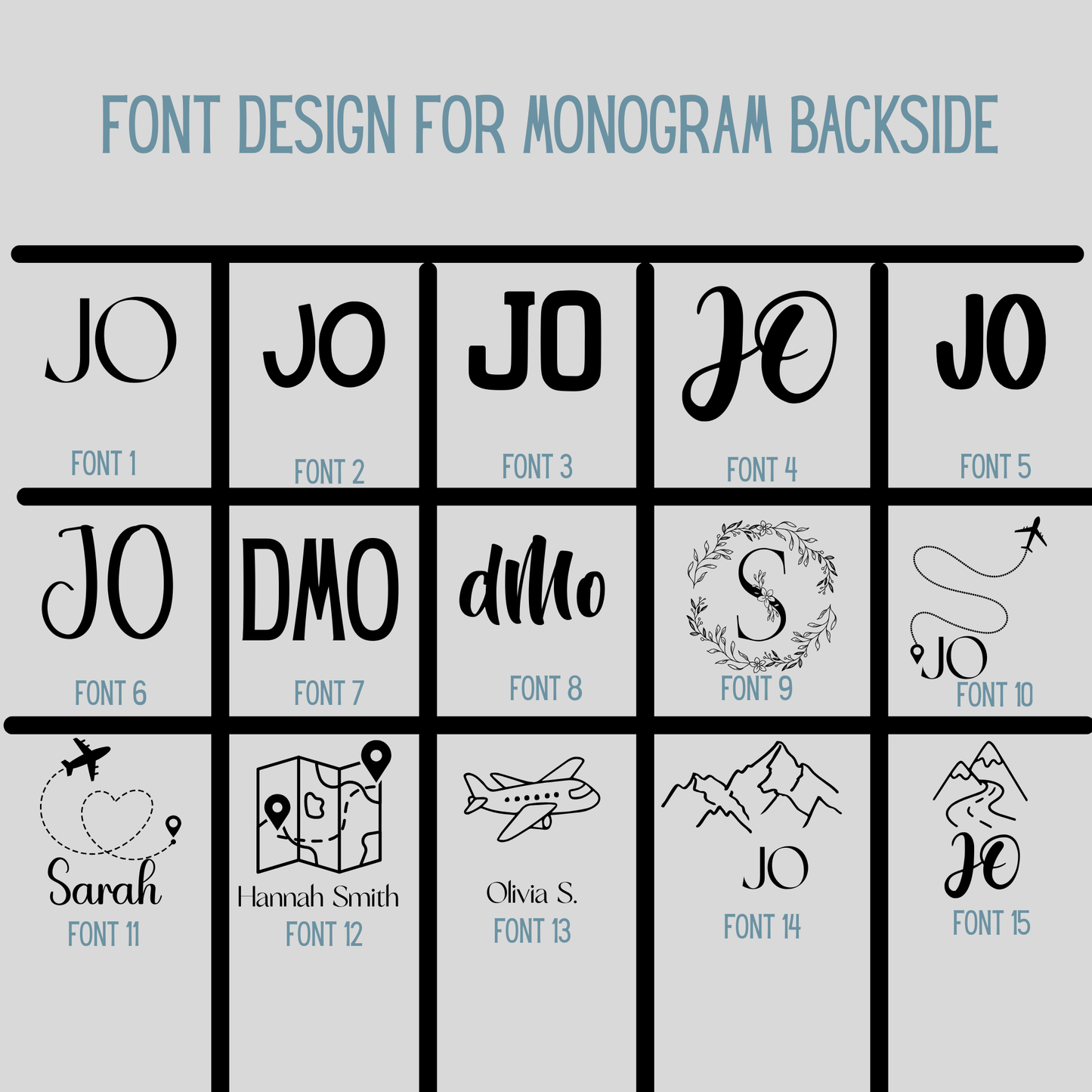 Adventure Leatherette Luggage Tag with Strap | Personalized Engraved Travel Tag | Monogram Backside | Gift Box Included