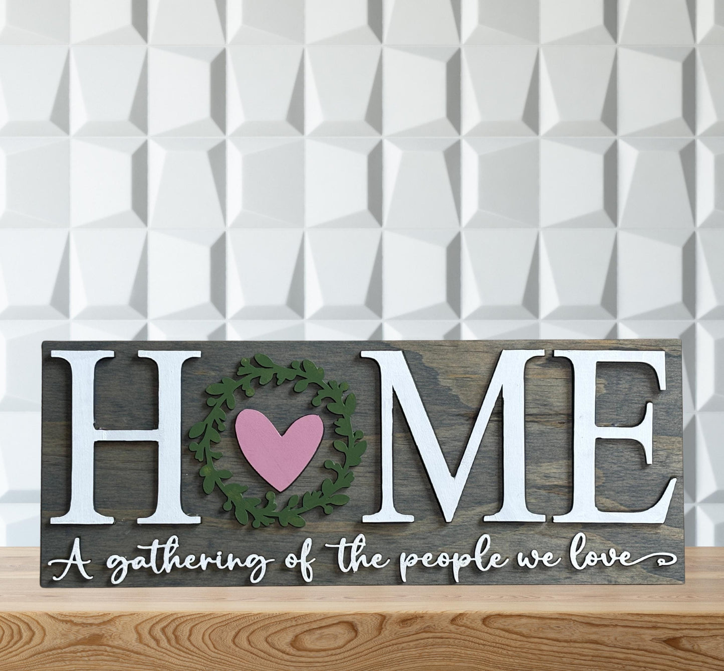 Home Sign, Rustic Home Wall Art,Mantel Home Wall art, Wooden Wall Home Sign, Housewarming gift for her, Bridal Shower gift for Couple,