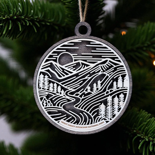 Custom National Park Ornament –, All U.S. Parks Available, Travel Holiday Keepsake