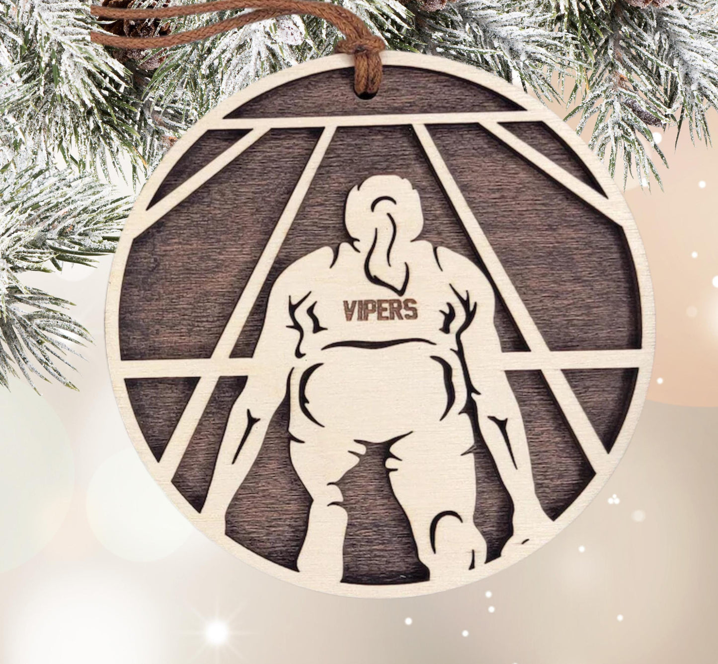 female track ornament