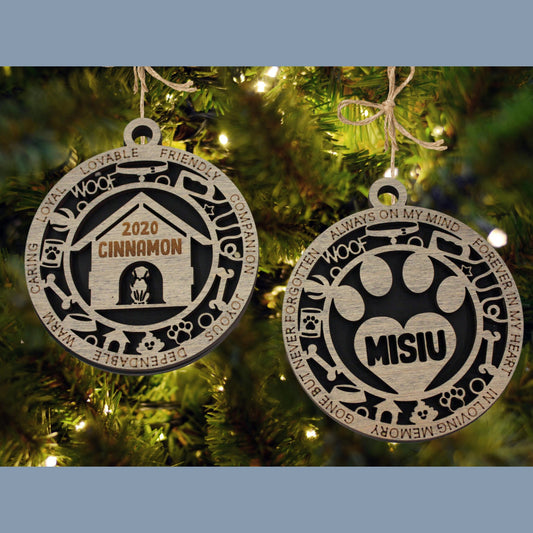DOG Ornament, Dog Christmas Ornament, Pet Ornament, Gift for Dog, Personalized Dog Gifts, Personalized Ornament, Dogs First Christmas, Puppy