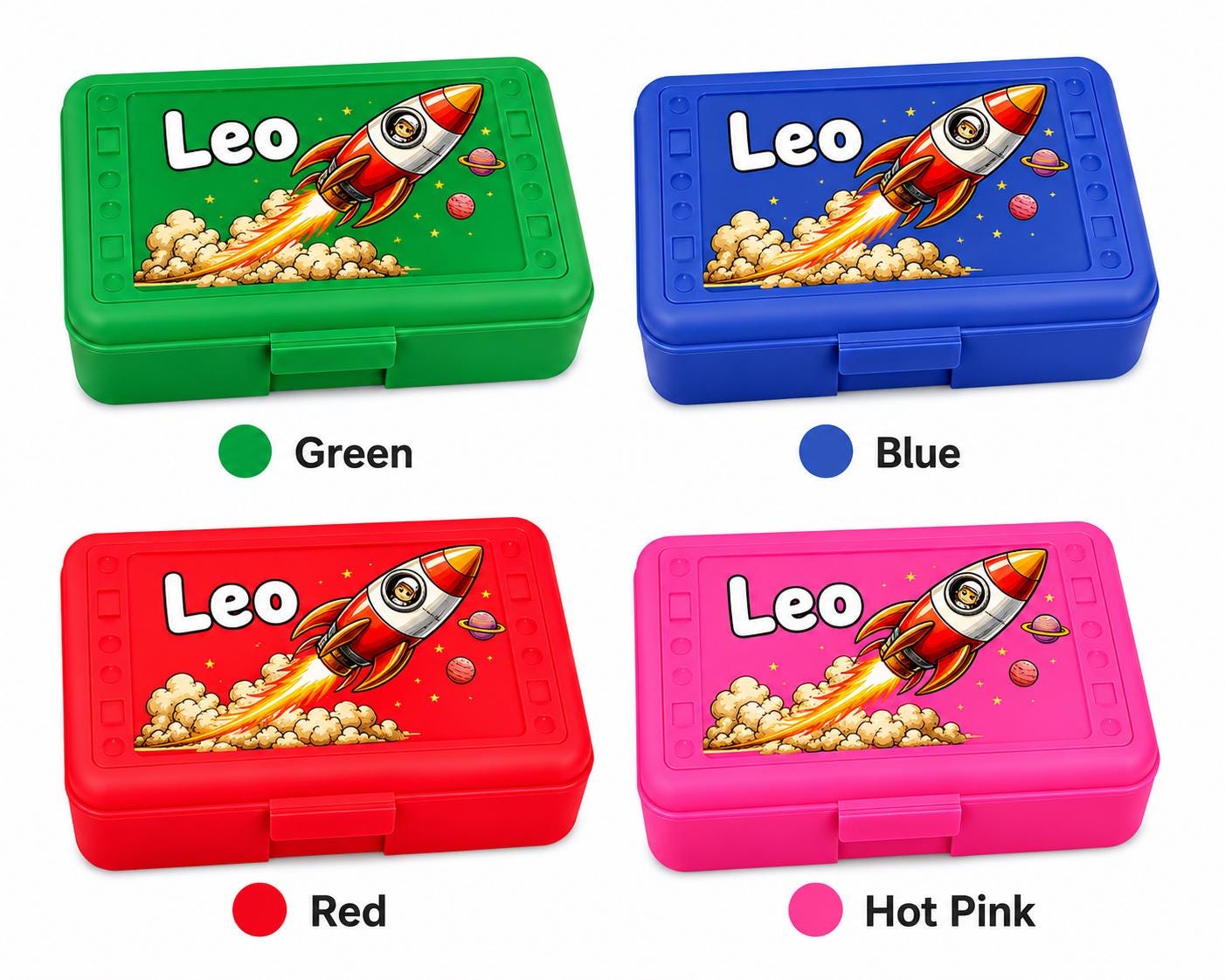 Personalized Tractor Pencil Box, Custom Name School Supply Box for Kids, Kindergarten Boy Back to School Gift, Farm Pencil Case, Art Box