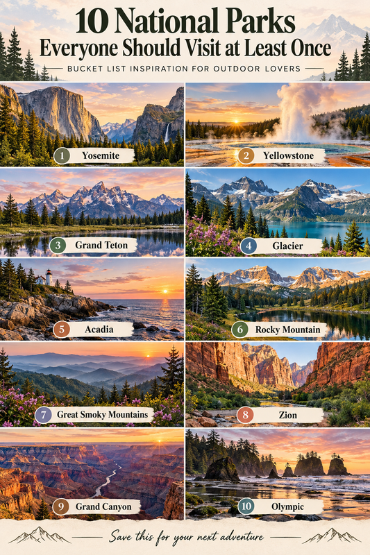 10 National Parks Everyone Should Visit at Least Once
