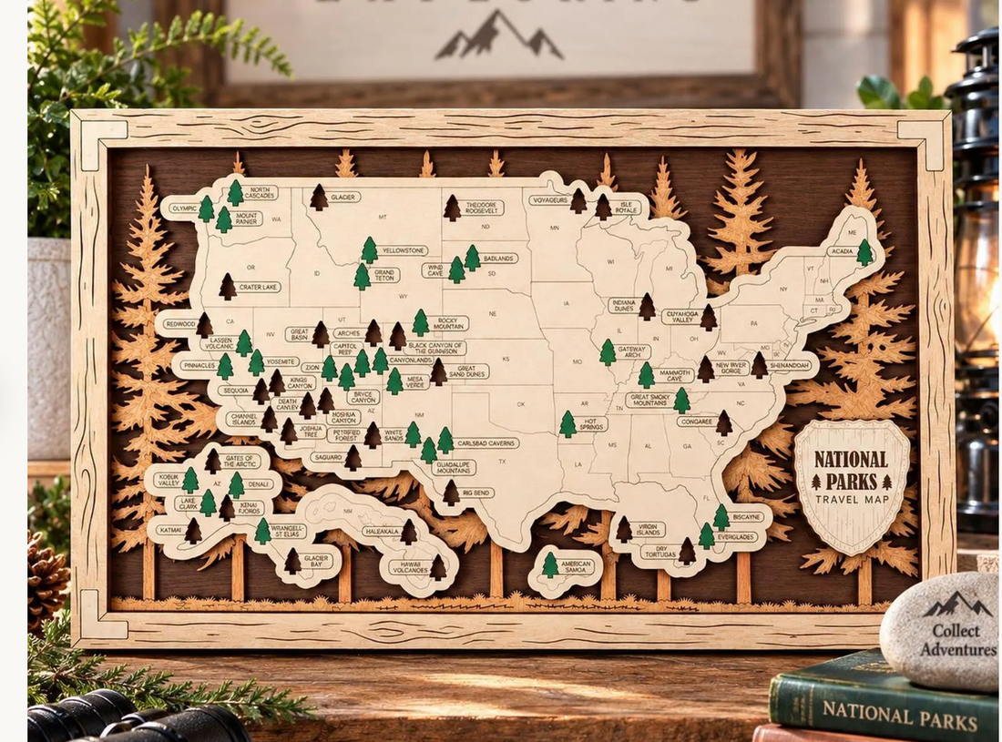 How to Track all 63 US National Parks: 8 Creative ways to remember your Adventures