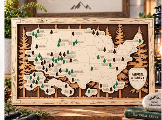 How to Track all 63 US National Parks: 8 Creative ways to remember your Adventures