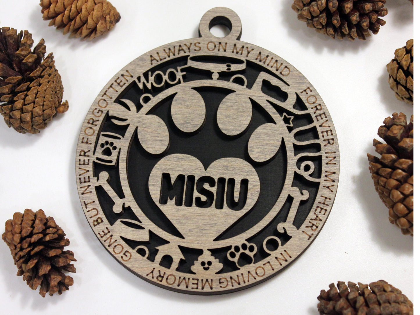 DOG Ornament, Dog Christmas Ornament, Pet Ornament, Gift for Dog, Personalized Dog Gifts, Personalized Ornament, Dogs First Christmas, Puppy