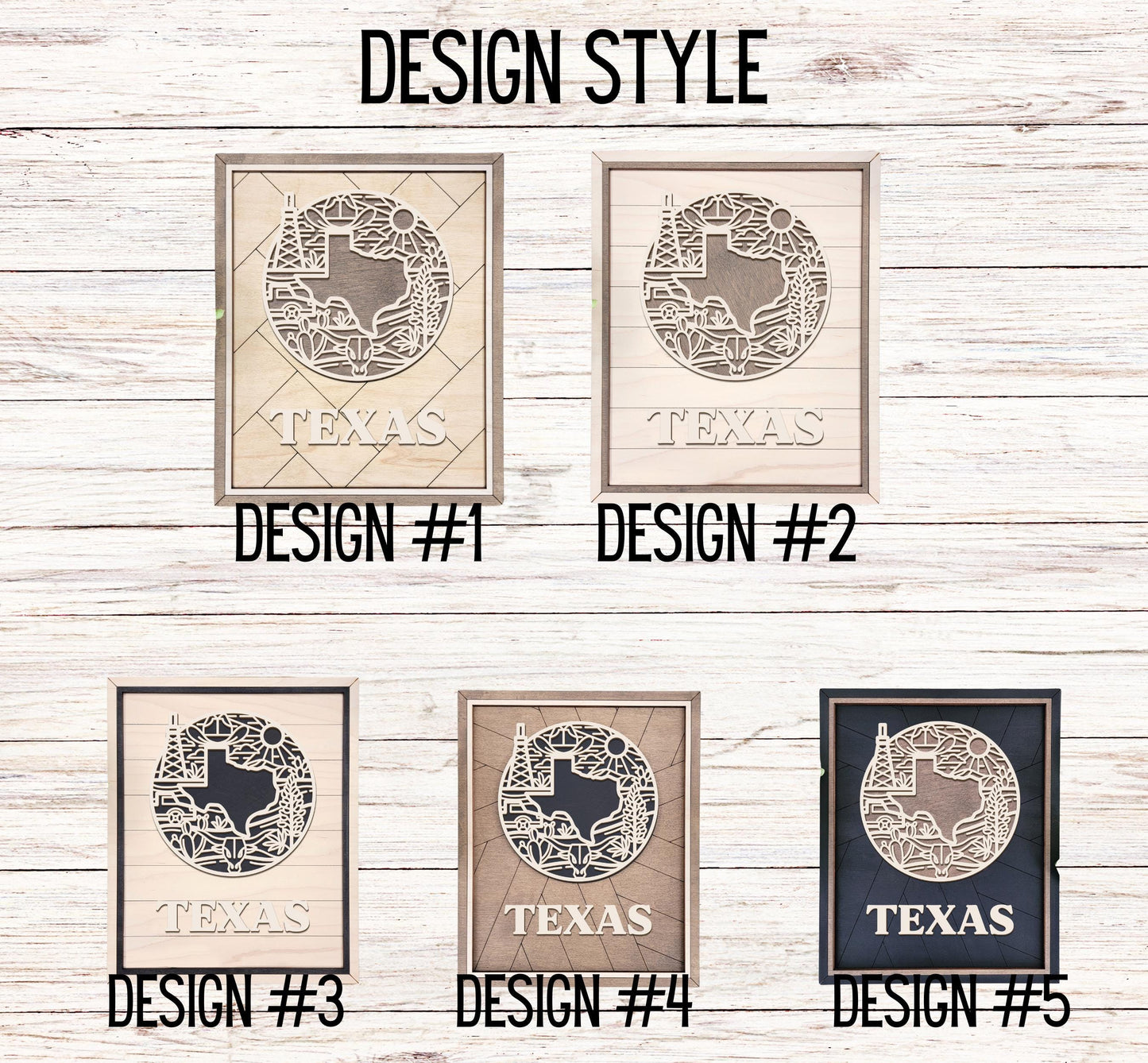 Custom Wood Texas Home Sign - Perfect Gift for Him - Texas Wall ArtTexas State Wall Art – Handmade Wood Sign Celebrating Texas Symbols, History & Culture | Gift-Ready with Easel Display