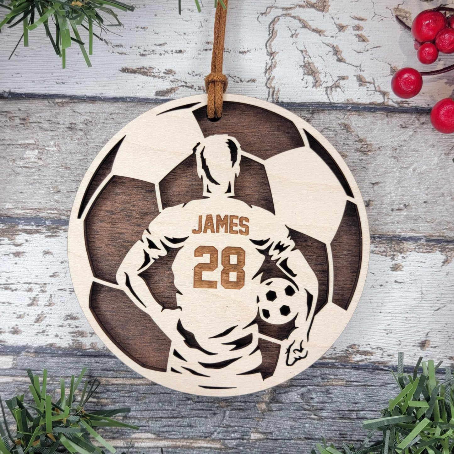 Volleyball Personalized Ornament – Custom Gift for Players & Coaches