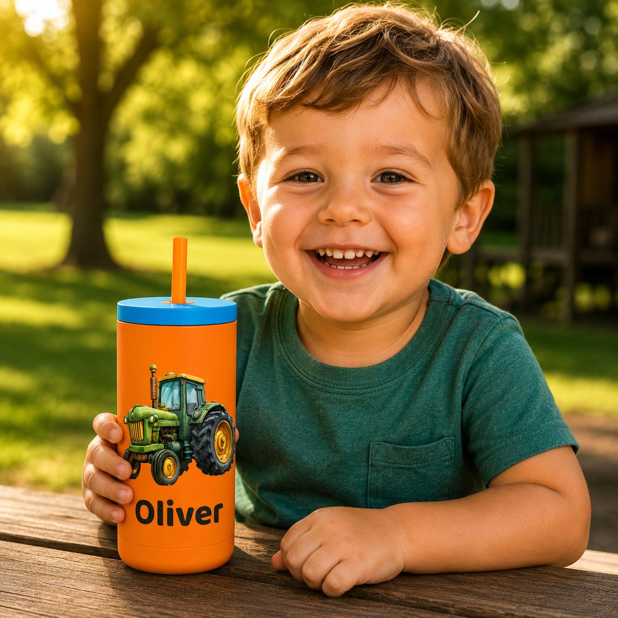 Personalized Unicorn Tumbler for Girls | Custom Name Kids Cup with Straw | Buckeye Shore Designs (Copy)