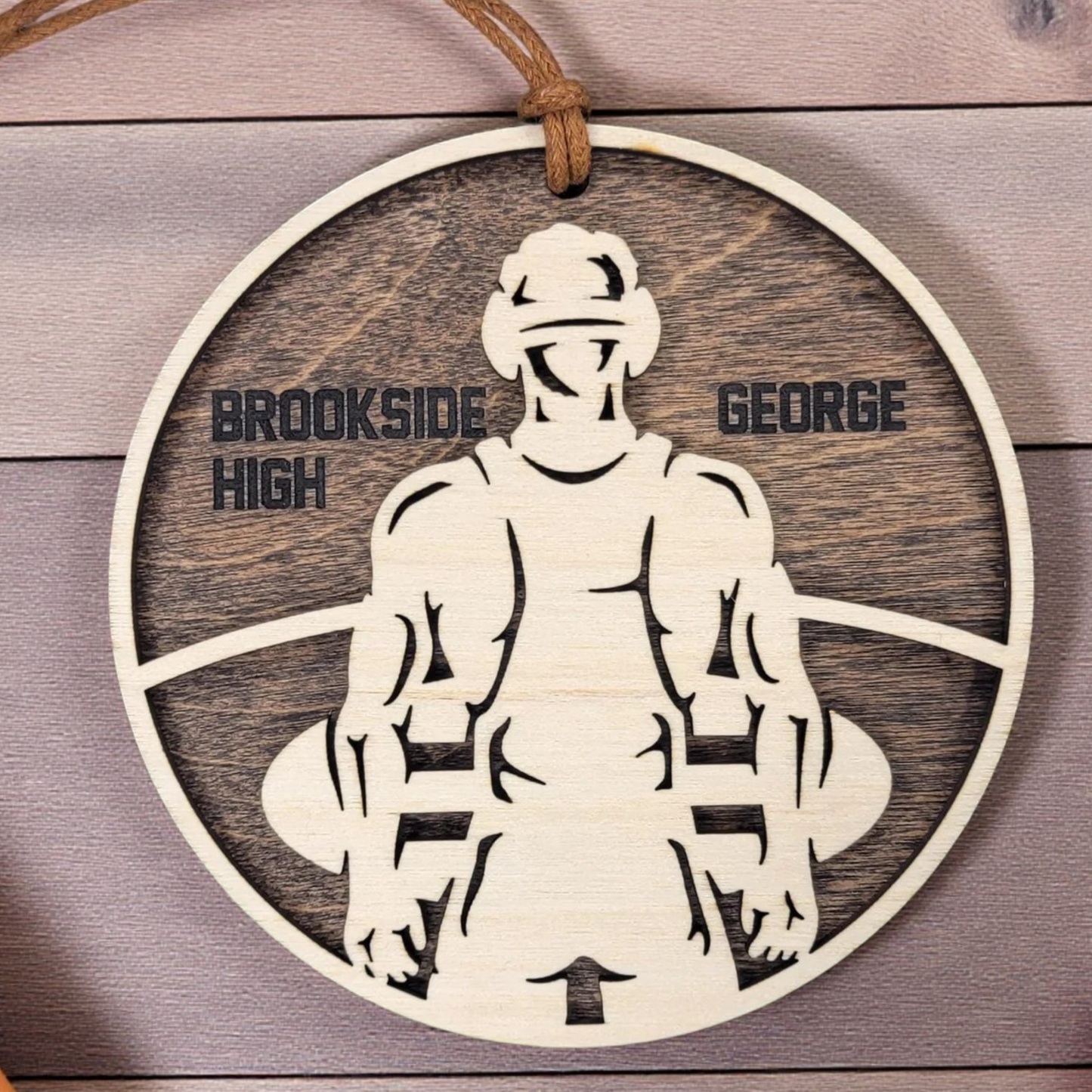 Wrestling Christmas Ornament – Personalized Team and Sports Gifts