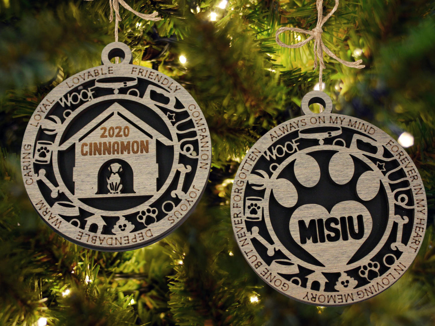 DOG Ornament, Dog Christmas Ornament, Pet Ornament, Gift for Dog, Personalized Dog Gifts, Personalized Ornament, Dogs First Christmas, Puppy