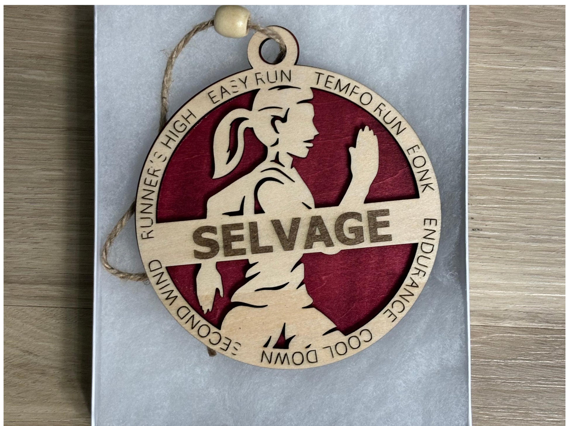 Personalized Cross Country Ornament – Custom Athlete Gift, Running Keepsake for Team Members and Runners