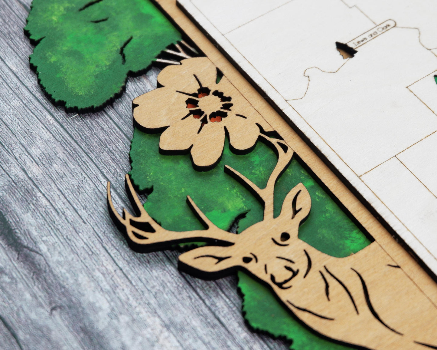Personalized North Dakota State Parks Map | ND Travel Tracker | Layered Wood Adventure Keepsake | Hiking & Camping Gift
