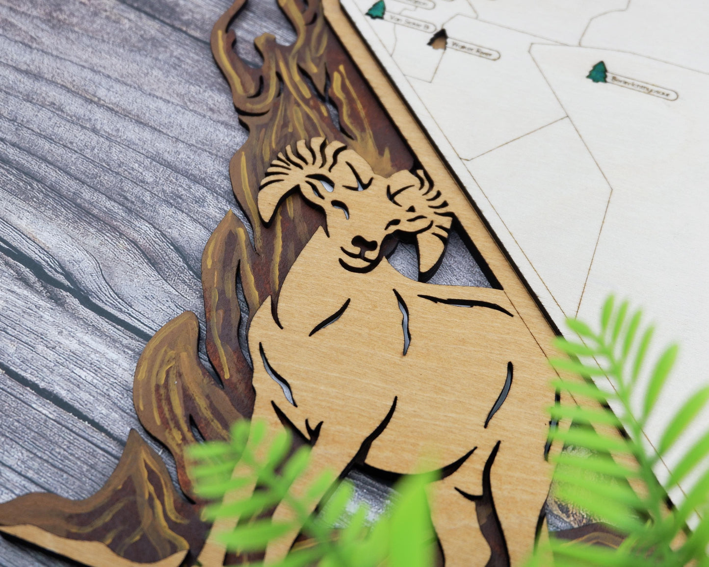 Personalized Nevada State Parks Map | NV Travel Tracker | Layered Wood Adventure Keepsake | Hiking & Camping Gift