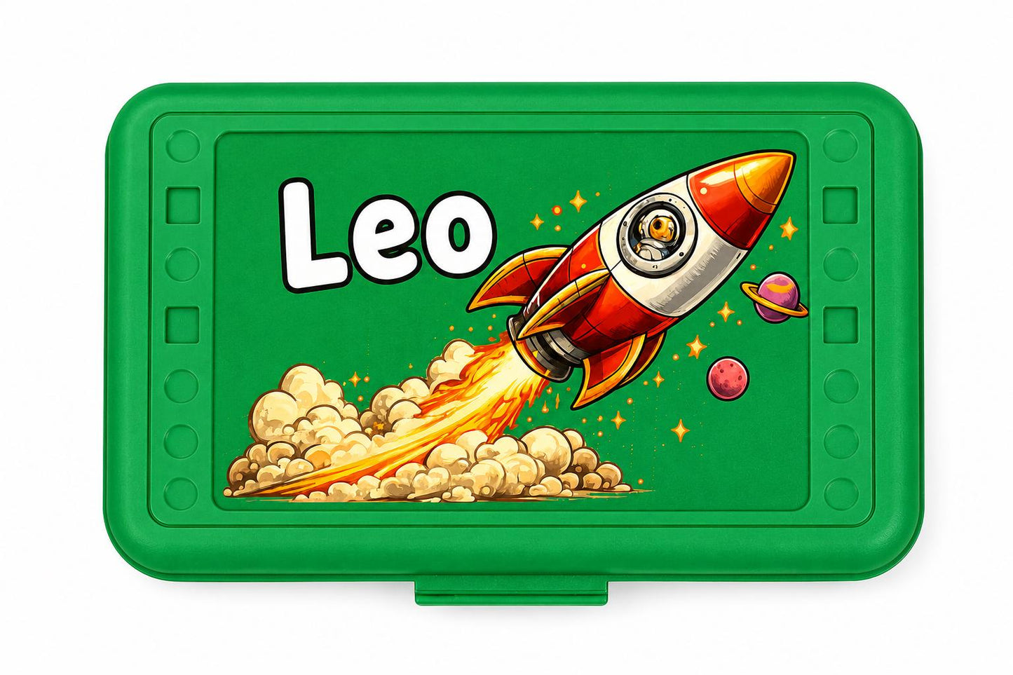 Personalized Tractor Pencil Box, Custom Name School Supply Box for Kids, Kindergarten Boy Back to School Gift, Farm Pencil Case, Art Box