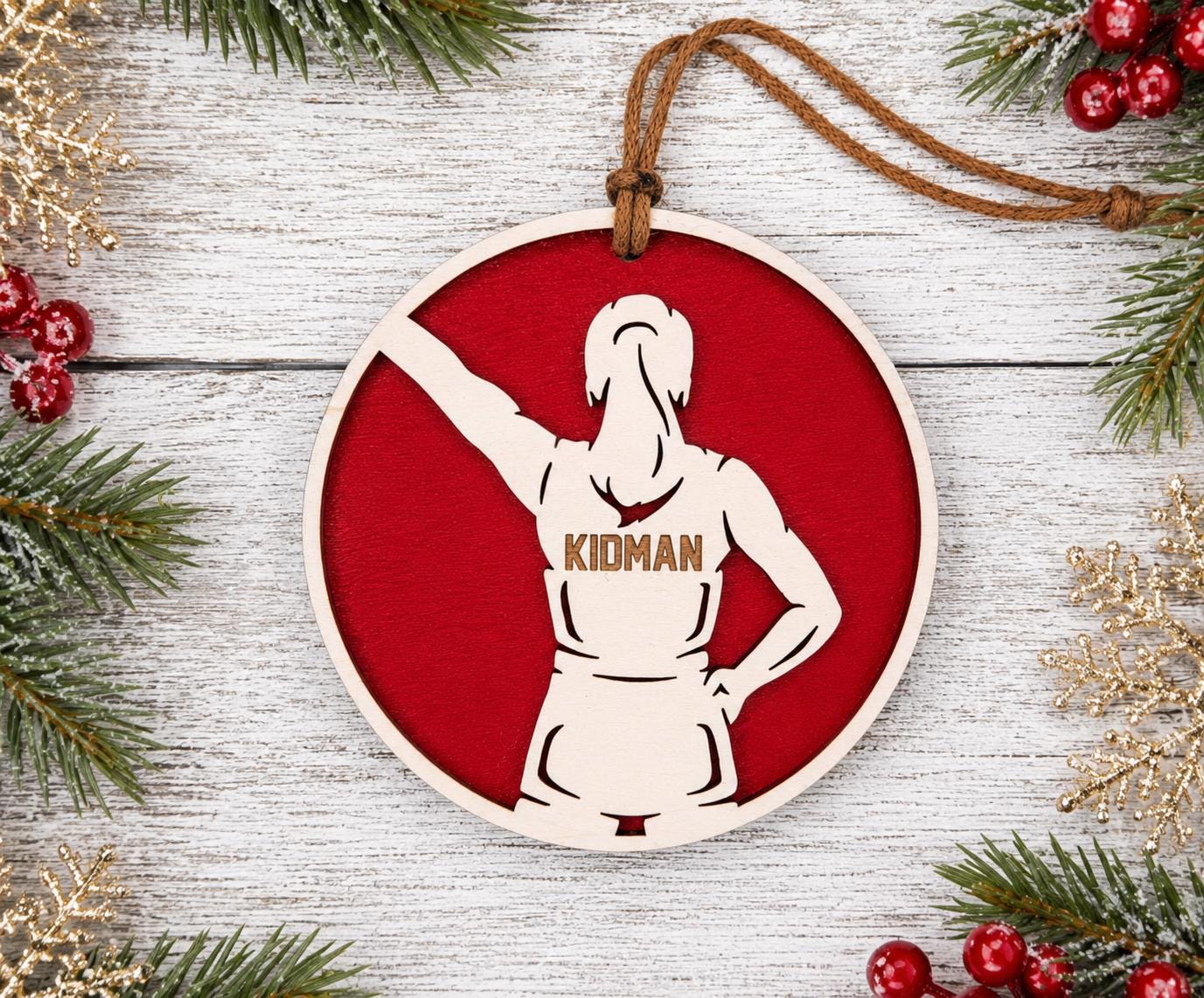 Personalized Cheer Ornament, Custom Cheerleader Christmas Ornament, Boy Girl Cheer Team Squad Gift, Cheerleading Keepsake, Coach Gift