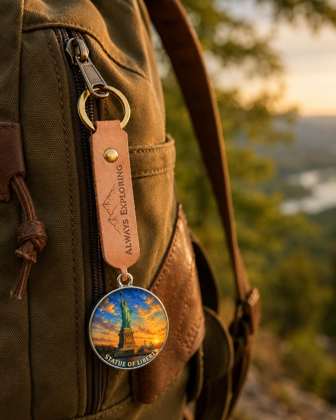 Canyon de Chelly Keychain, National Monument Charm Keychain, Personalized Engraved Gift, Arizona Souvenir, Adventure Travel Gift