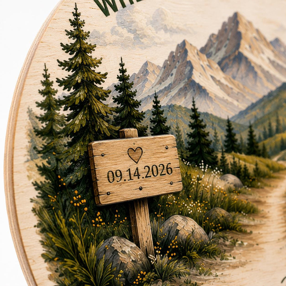 Where We Got Engaged Ornament, Personalized Proposal Gift, Custom Couple Names Wood Christmas Ornament, Engagement Keepsake
