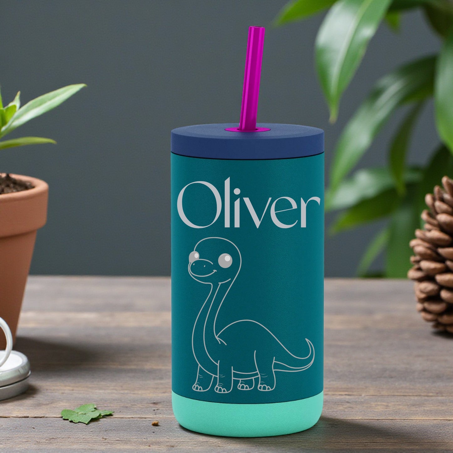 Little Explorer Kids Tumbler – Personalized Adventure Cup (12oz)