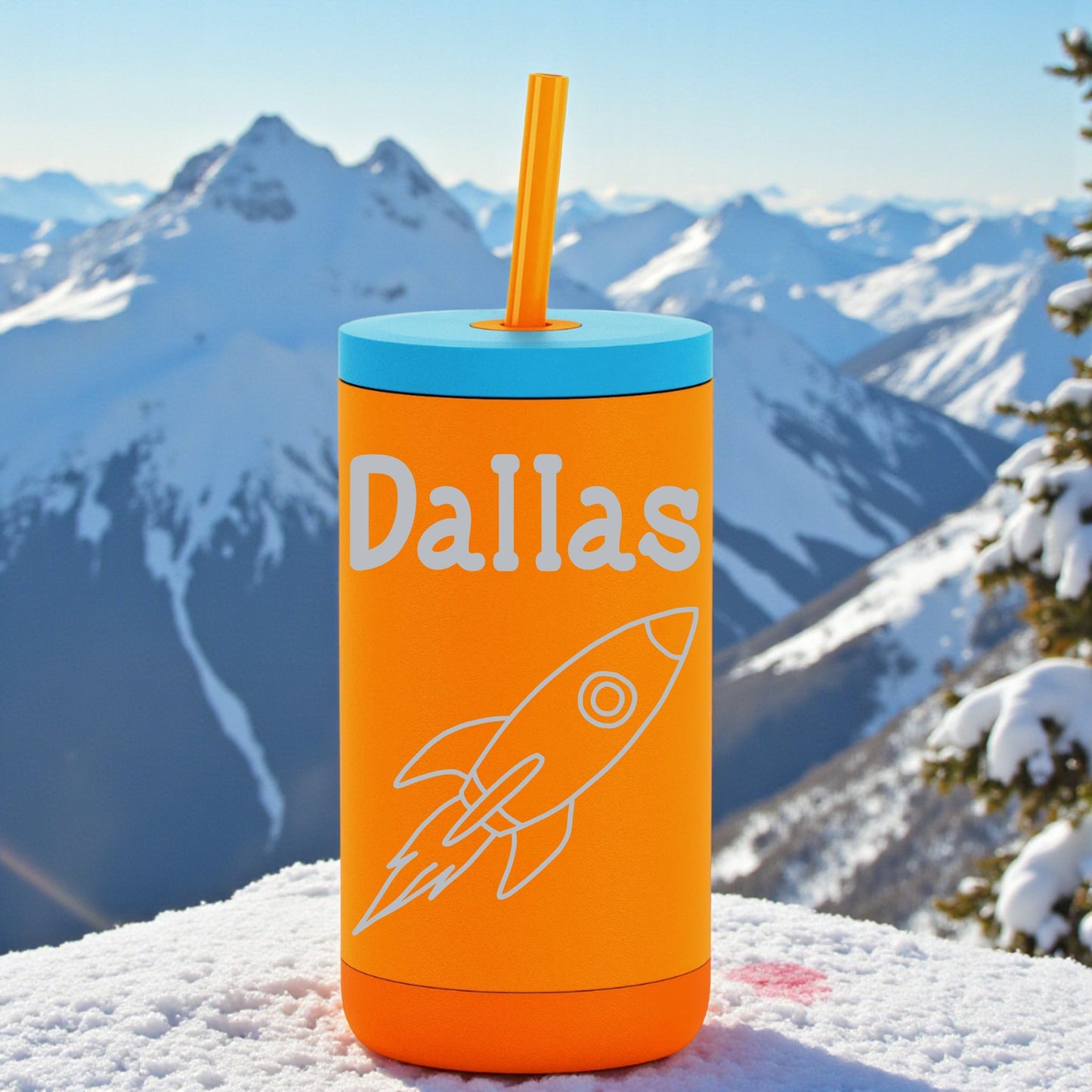 Little Explorer Kids Tumbler – Personalized Adventure Cup (12oz)