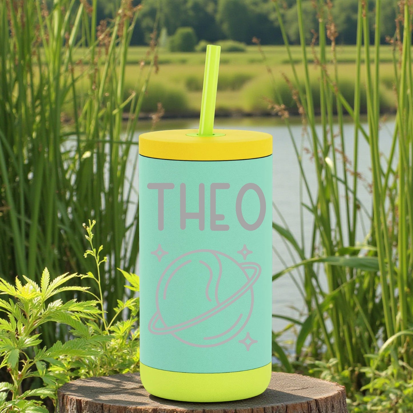 Little Explorer Kids Tumbler – Personalized Adventure Cup (12oz)